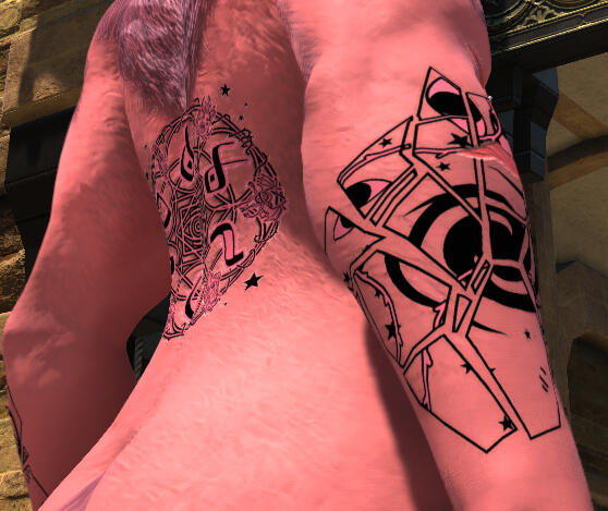 Custom forearm tattoo