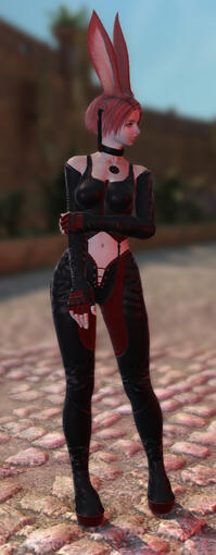 Custom Bloodrayne outfit for Viera
